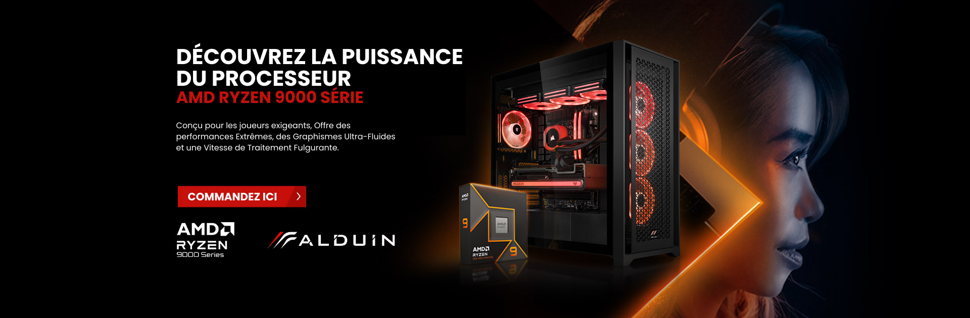 "Plongez dans le monde du gaming avec nos machines ultra-puissantes."